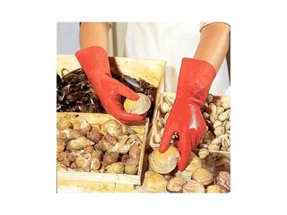 Gloves Mapa Vital, Latex/Nitrile Blend, L, 1 pair