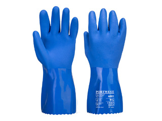 Cimdi darbam ar ķimikālijām Marine Ultra PVC Chem Gauntlet, L izmērs