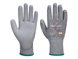Cut-Resistant Work Gloves MR, Size L, Black/Grey