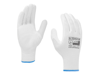 Protective Gloves X-Touch, Size L, White