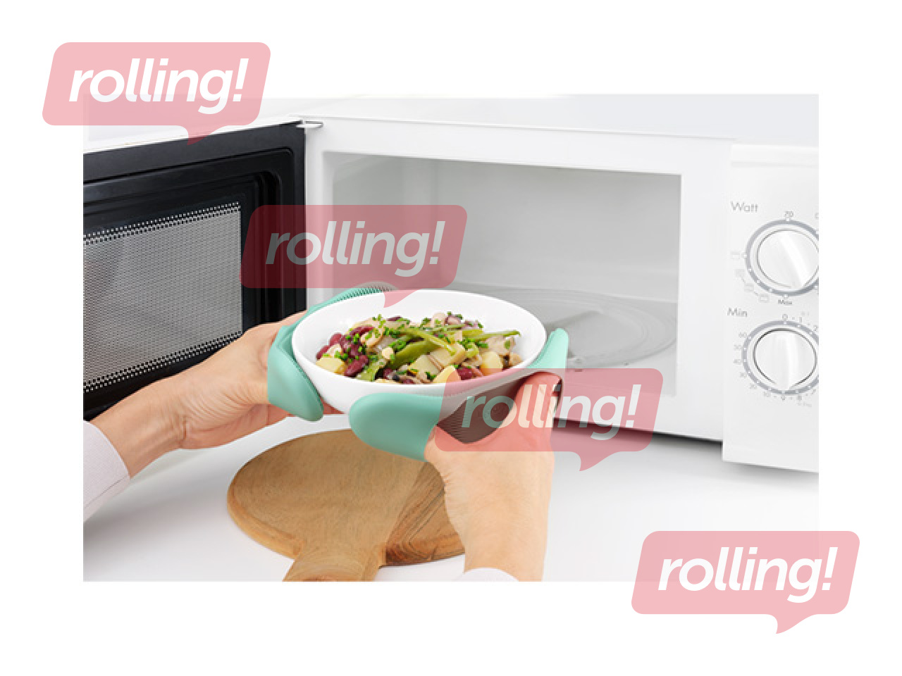 Virtuves mini cimdi Lékué, silikona, 2 gab.