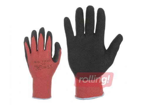 Töökindad, tekstureeritud, suurus 6