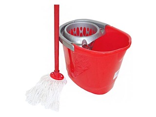 A bucket for floor cleaning 13L, mop, stem