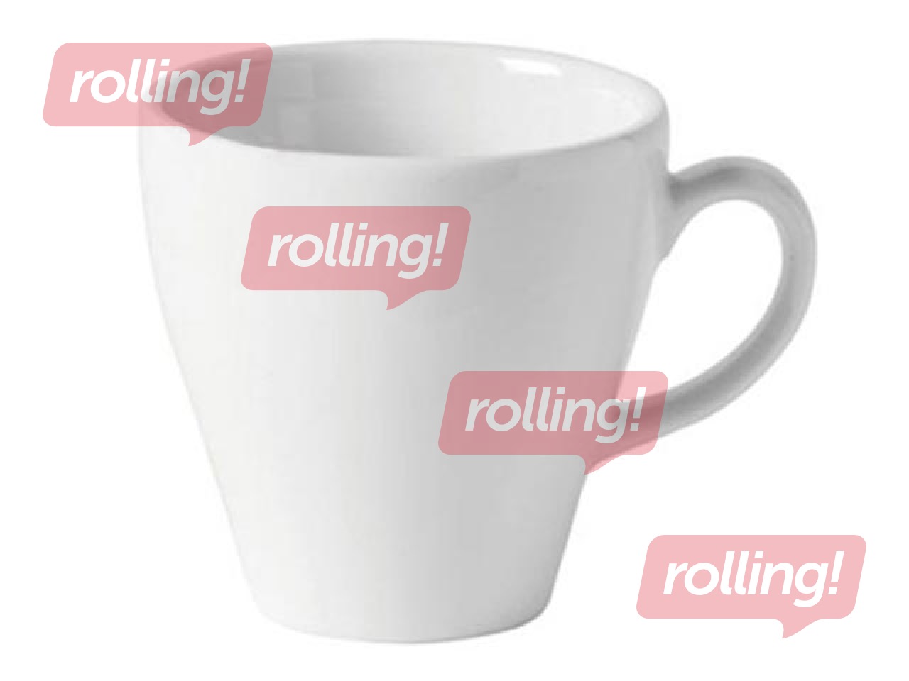 Krūze Titan, Cappuccino, kafijas, balta 220ml