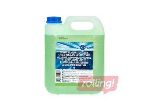 Vējstiklu mazgāšanas šķidrums, vasaras, 4l