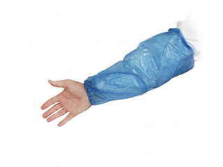 Рукава одноразовые Spino, синий, 100 шт.