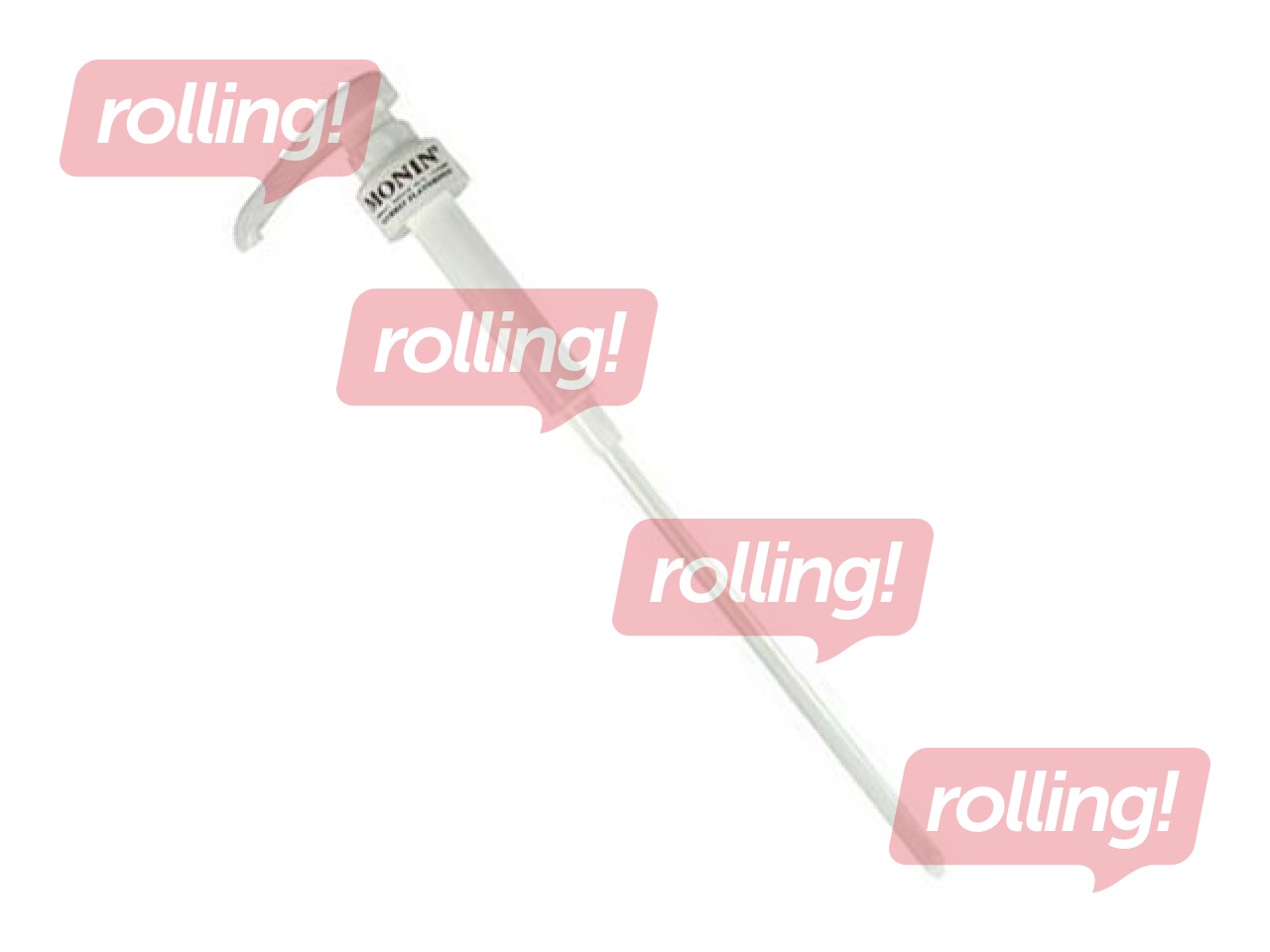 Siirupi pump Monini klaaspudelile, 1l