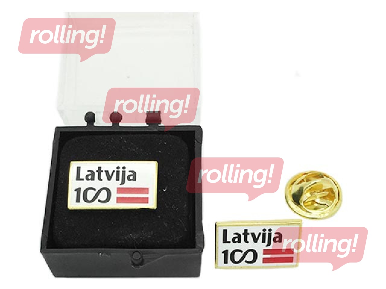 Badge in the box LV100, 1 piece