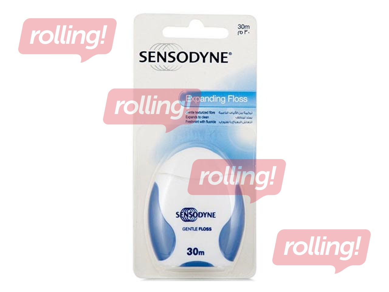 Dental floss Sensodyne Expanding, 30 m
