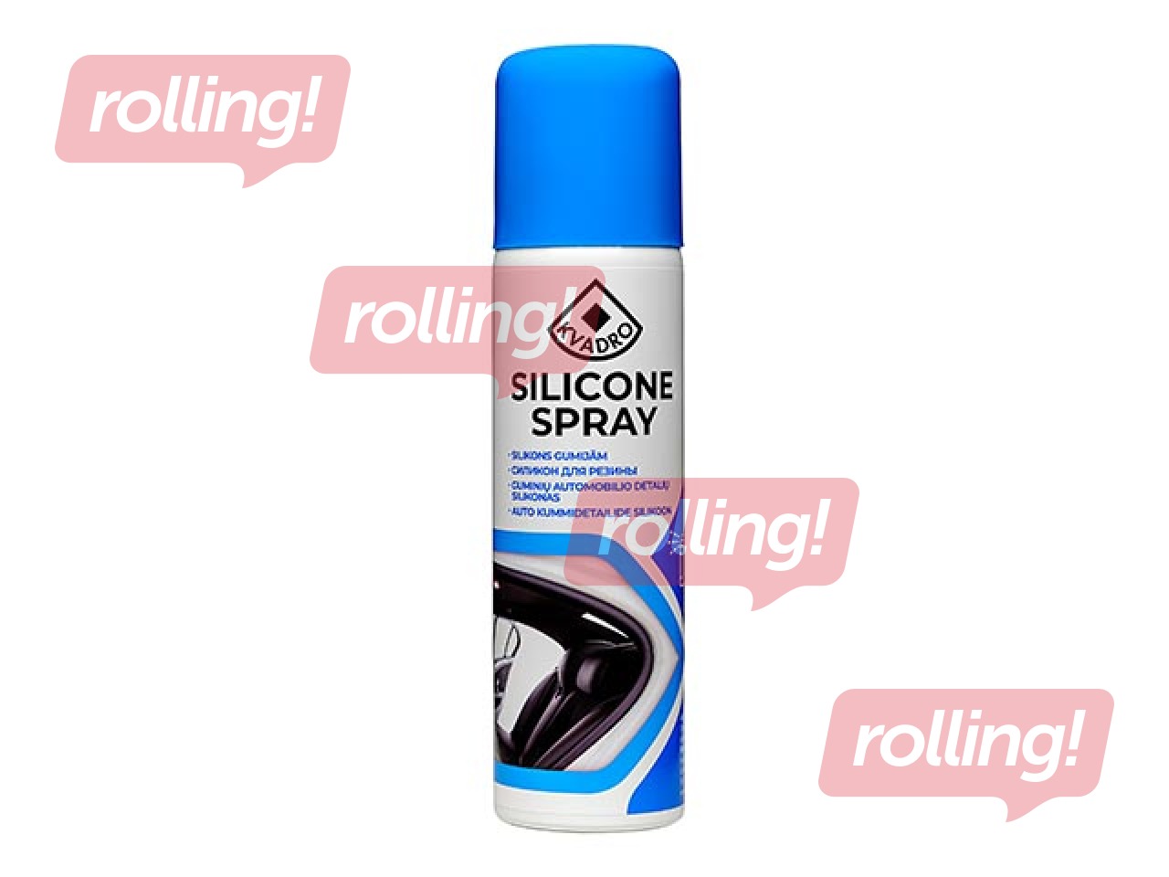 Silicone for rubbers KVADRO, 150ml