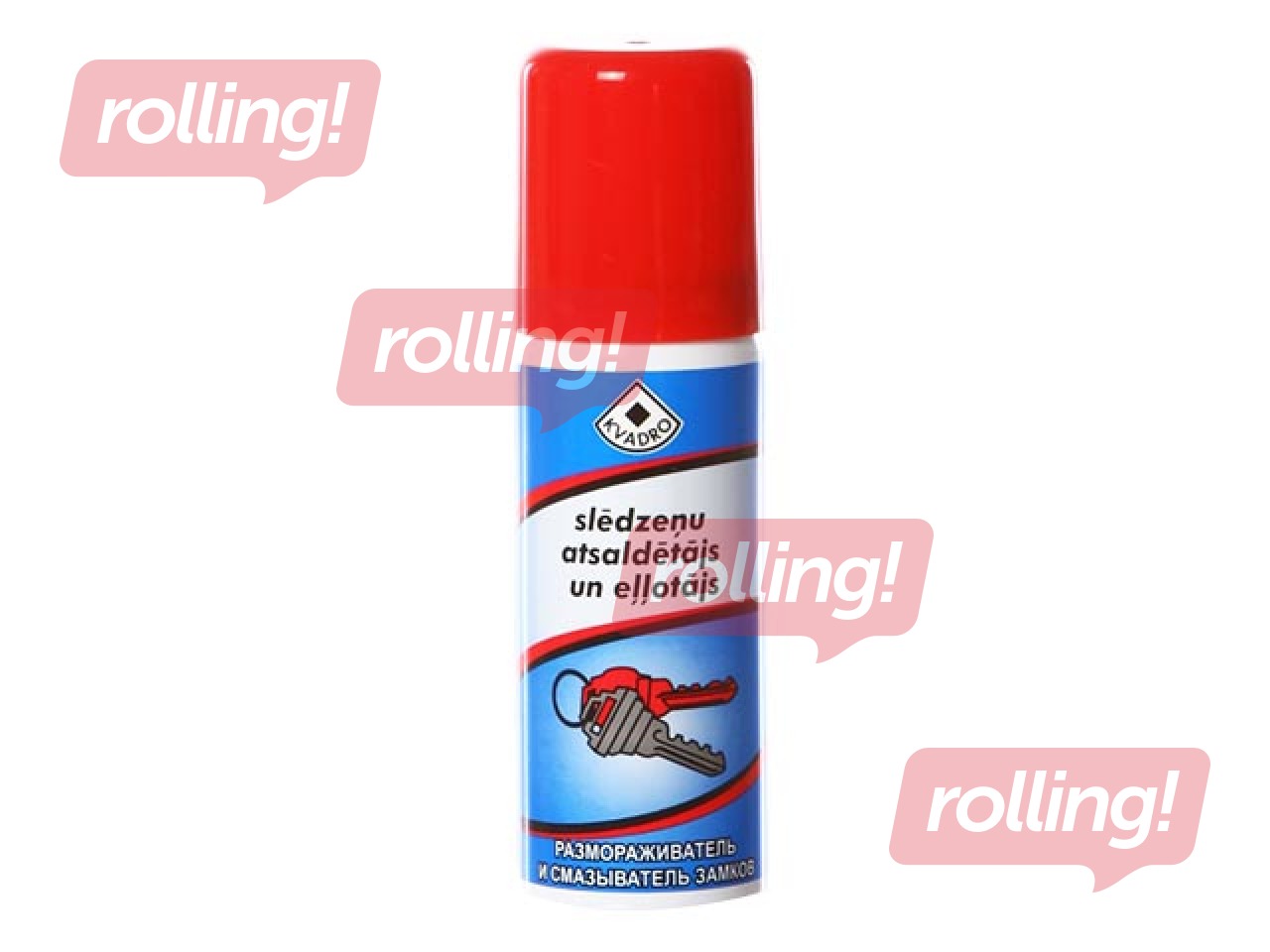 SALE Luku sulataja ja õlitaja KVADRO, 50ml