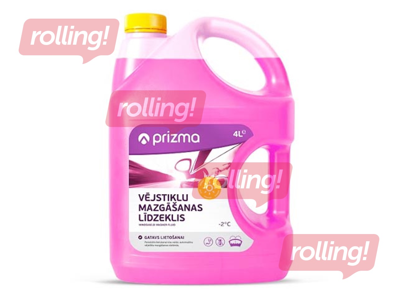 Summer windshield Washer Fluid, (-2 C), 4L