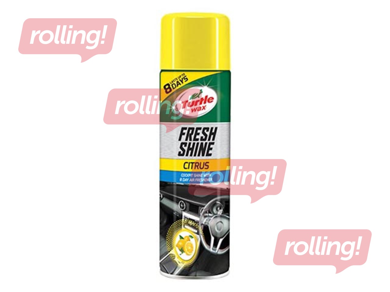 Auto paneļa aerosols Turtle Wax Citrus, 500 ml