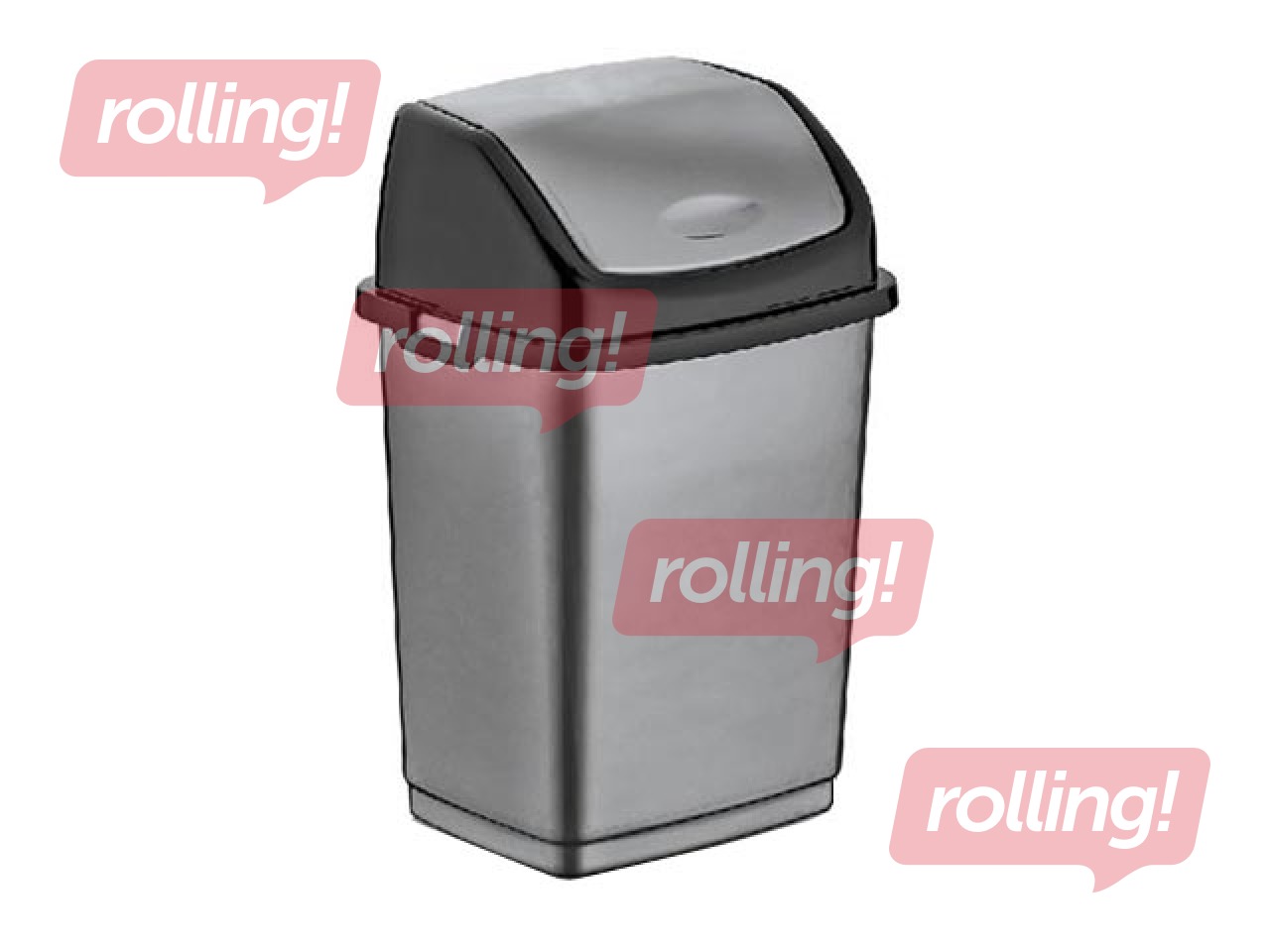 Prügikonteiner FANTASY plastmass, 35L