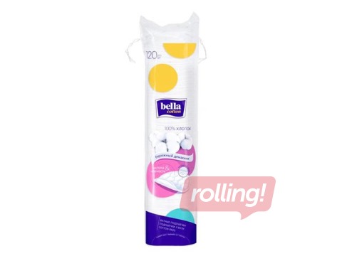 Cotton pads Bella Cotton, 120 pcs.