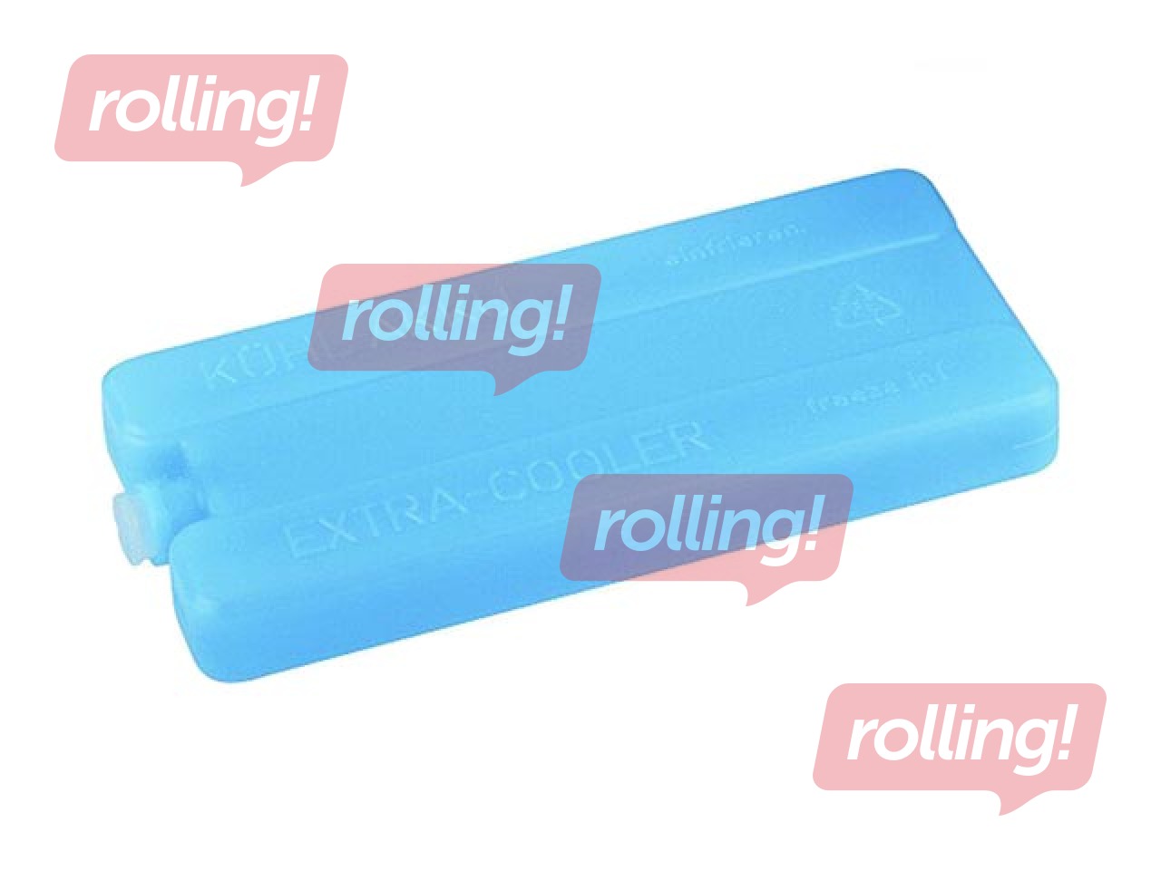 Jahutuselement jahutamiseks, 16x7.5x1.7cm, 4 pcs., sinine 