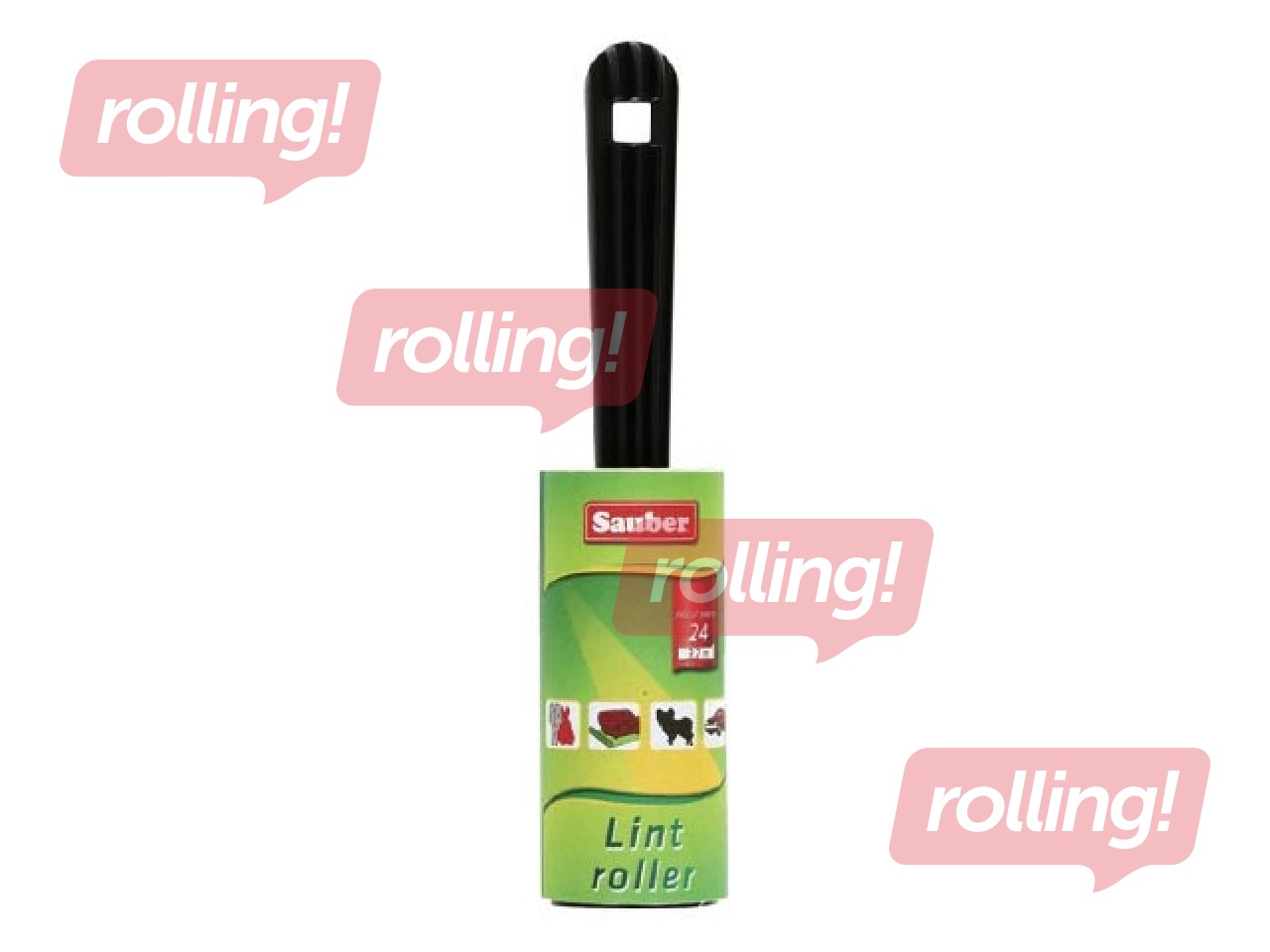 Dust roller, 24 sheets