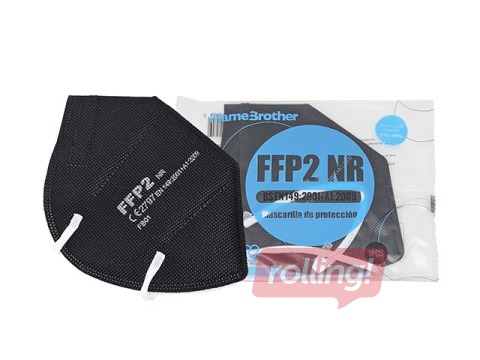 SALE Respiraator KN95/FFP2, must, 1 tk