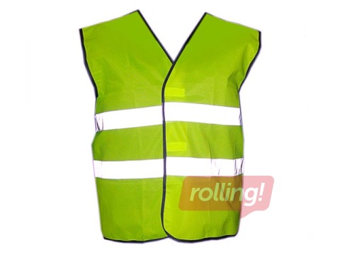 Atstarojošā veste, pieaugušo, M izmērs, dzeltena