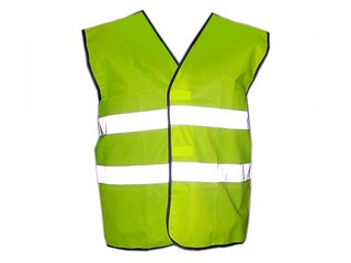 Reflective vest / adult, yellow, M