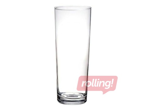 Vase glass Donna Ø9.4x7.5, h-24cm, transparent