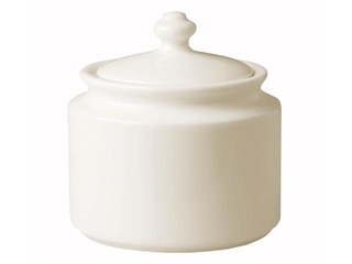 Cukurtrauks Rak Porcelain, ar vāku, balts, 270ml