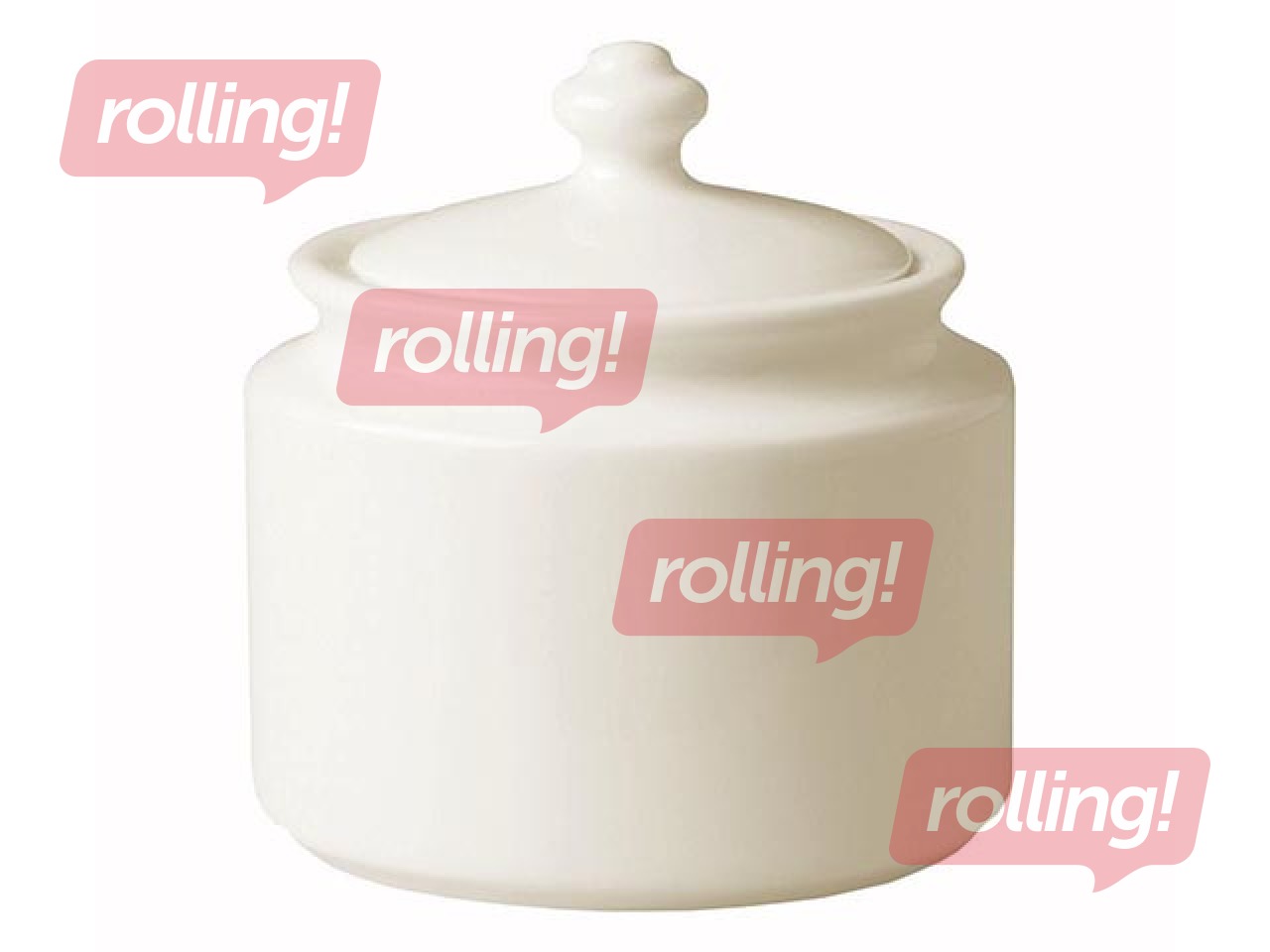 Kaanega suhkrukauss 270ml, valge