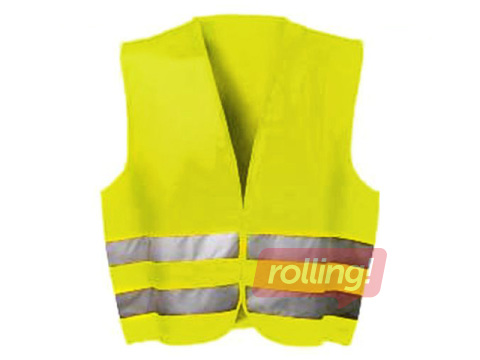 Helkurvest täiskasvanule XL suurus, kollane