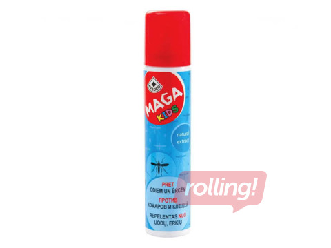 SALE Lastele mõeldud pihusti sääskede ja puukide vastu, Maga kids, 100ml