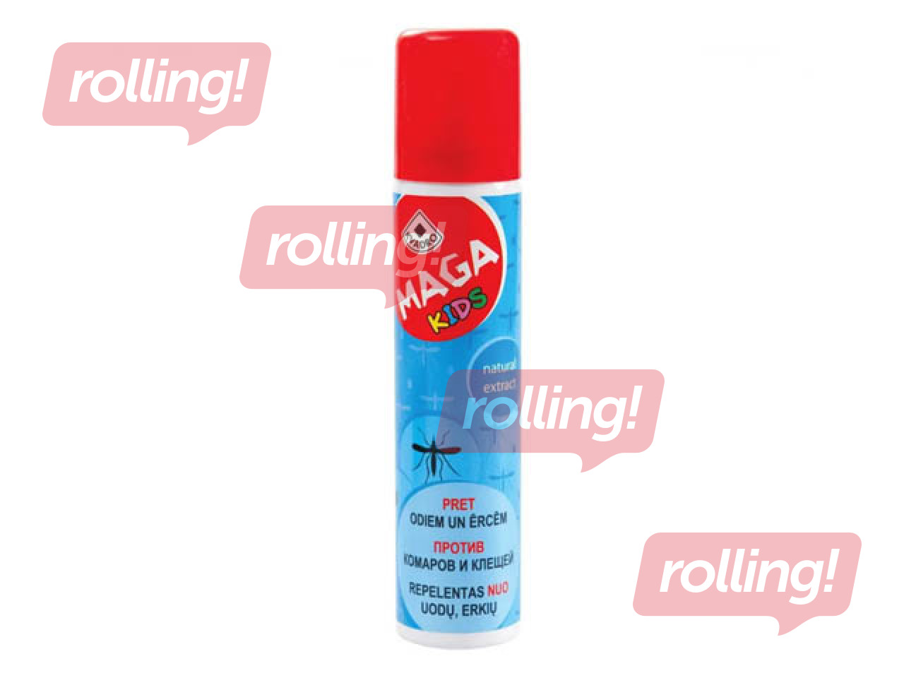 SALE Lastele mõeldud pihusti sääskede ja puukide vastu, Maga kids, 100ml