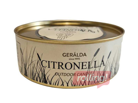 Sääsetõrjeküünal, Citronella,  Ø10x3.8cm