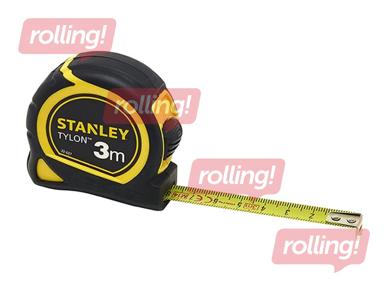 Measuring tape Stanley Tylon Class II, 3 m x 13 mm