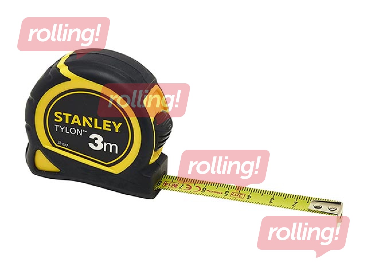 Mērlente Stanley Tylon Class II, 3 m x 13 mm