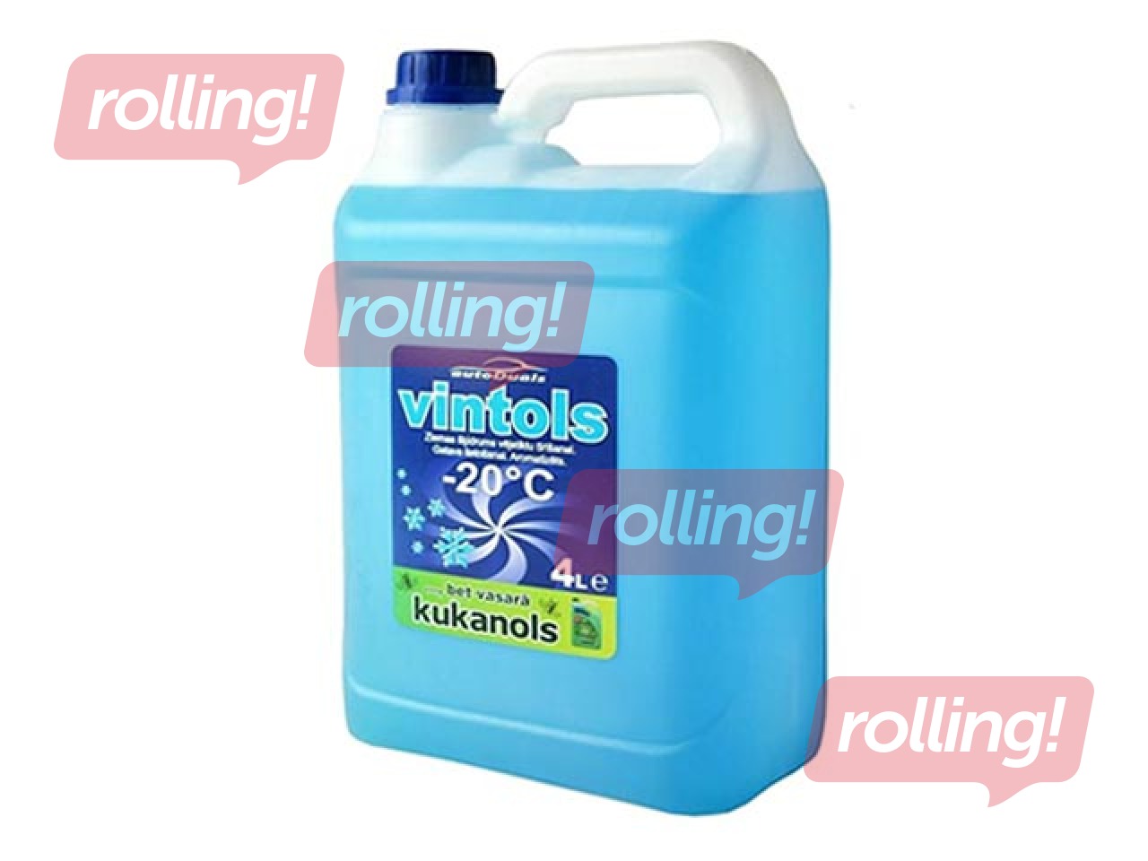 Car window winter washing liquid Vintols  -20C, 4l