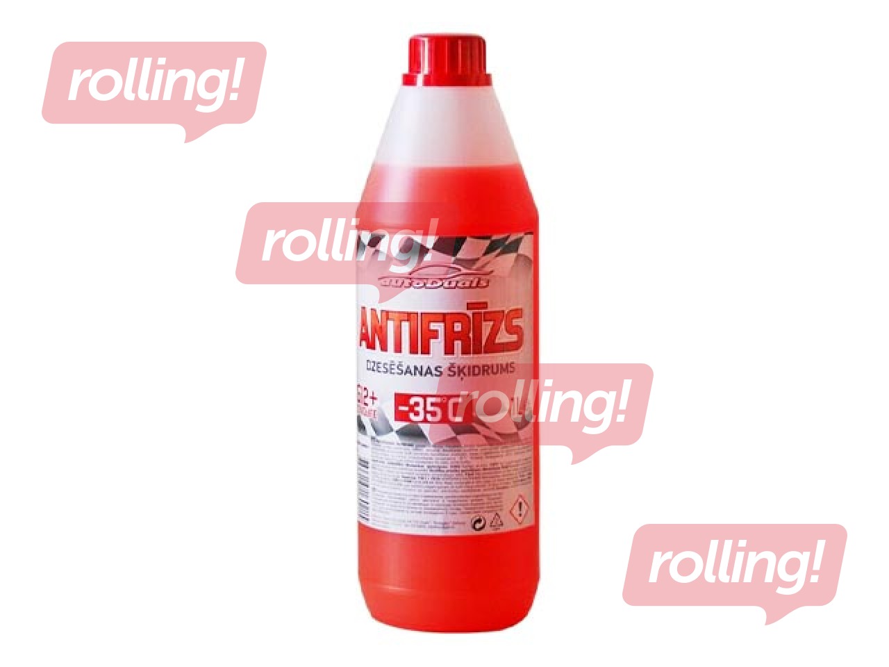 Antifreeze AutoDuals Longlife -35C, red, G12, 1l