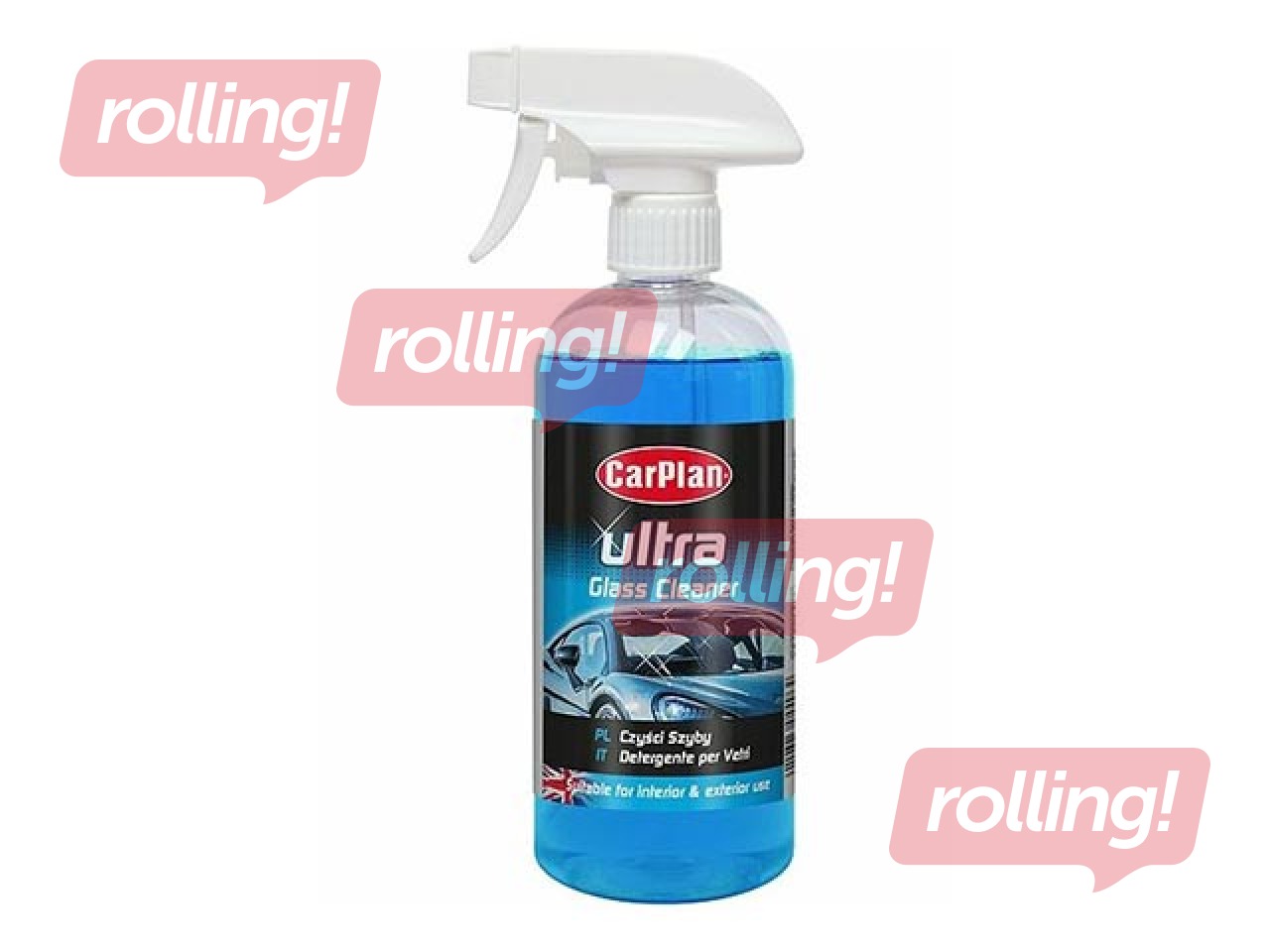 Ультра очиститель стекол, CarPlan 500ml