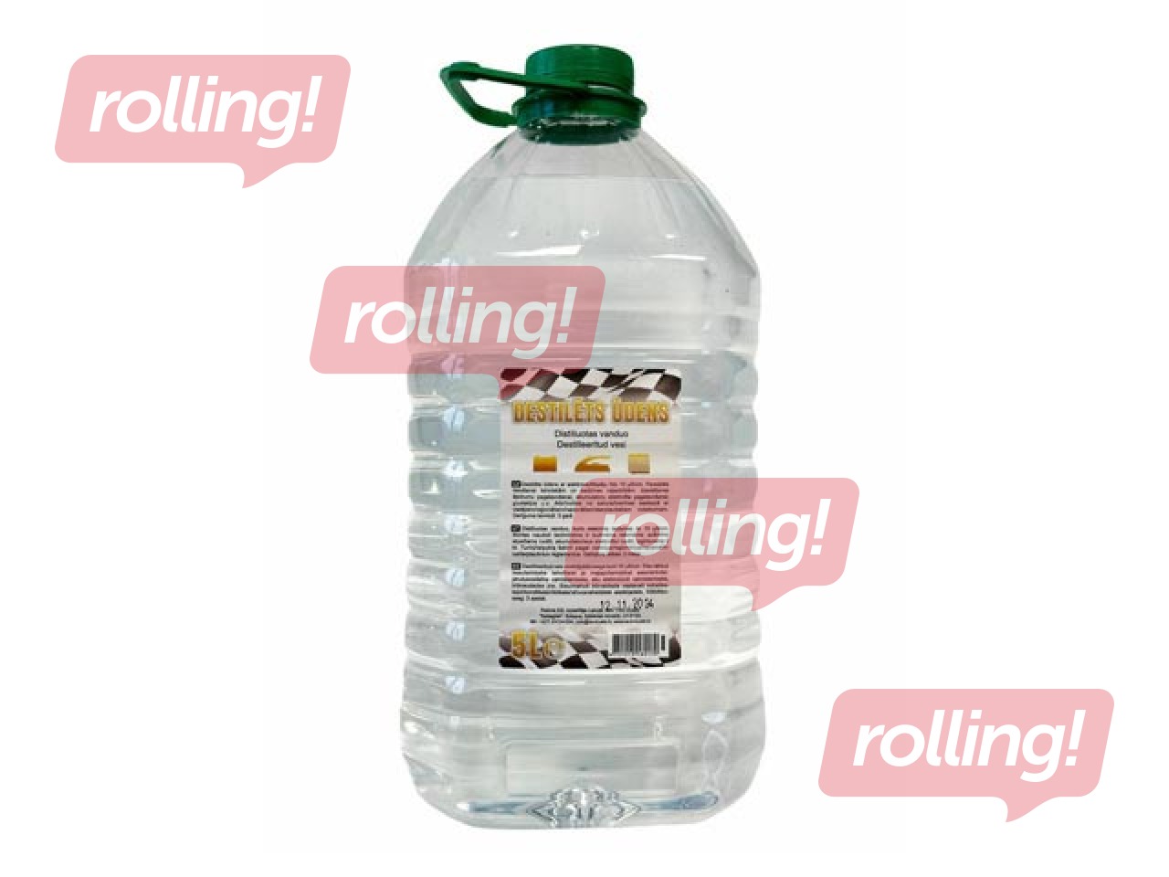 Destilleeritud vesi AutoDuals, 5l