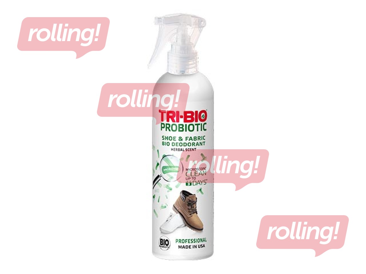Пробиотический био дезодорант для обуви и ткани Tri-Bio, 210мл