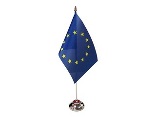 European Union flag, for table, 14x28cm