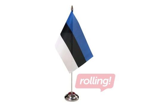 Estonian flag, for table, 14x28cm