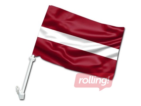 Car flag, Republic of Latvia, 30x40 cm