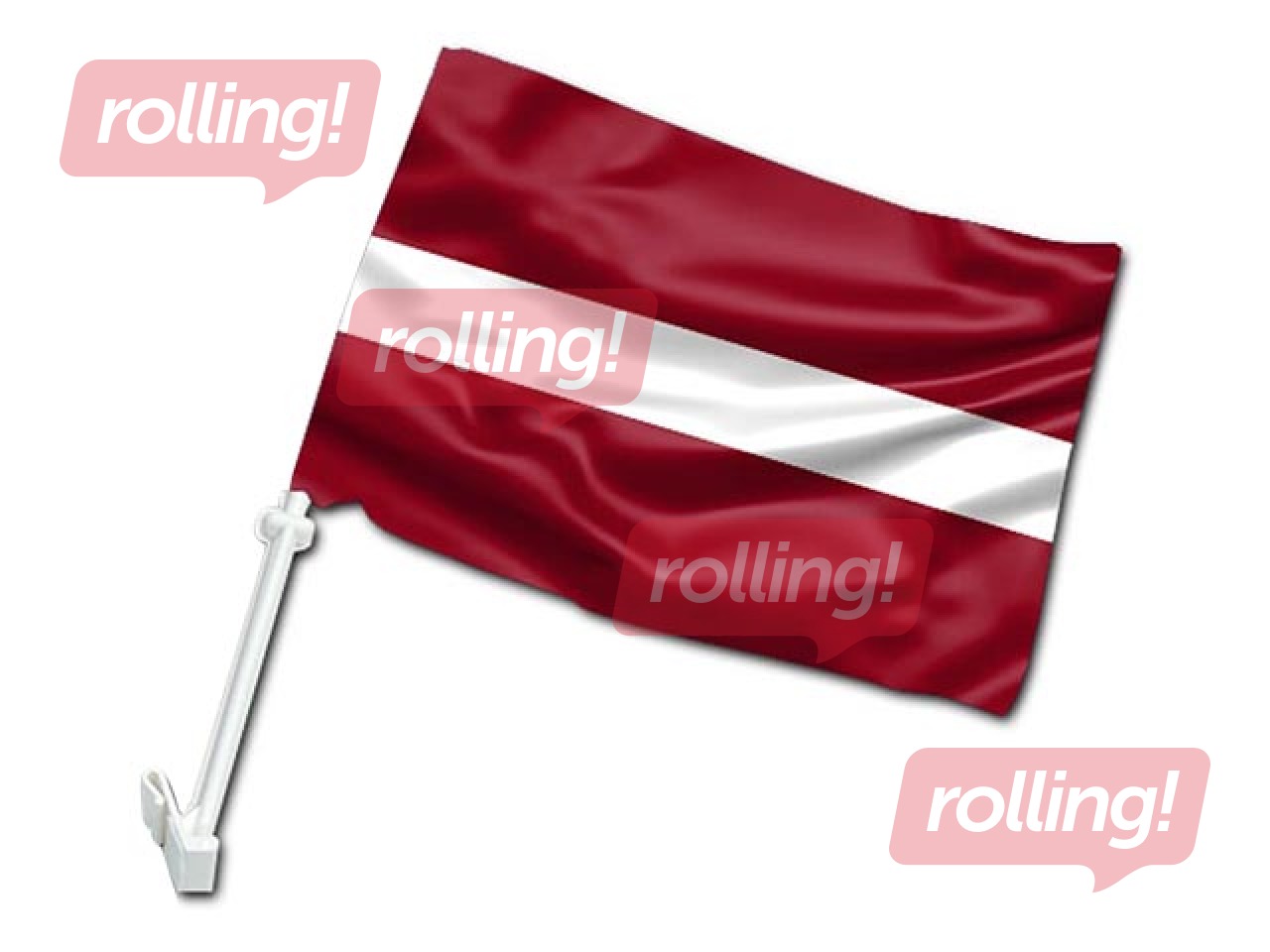 Car flag, Republic of Latvia, 30x40 cm
