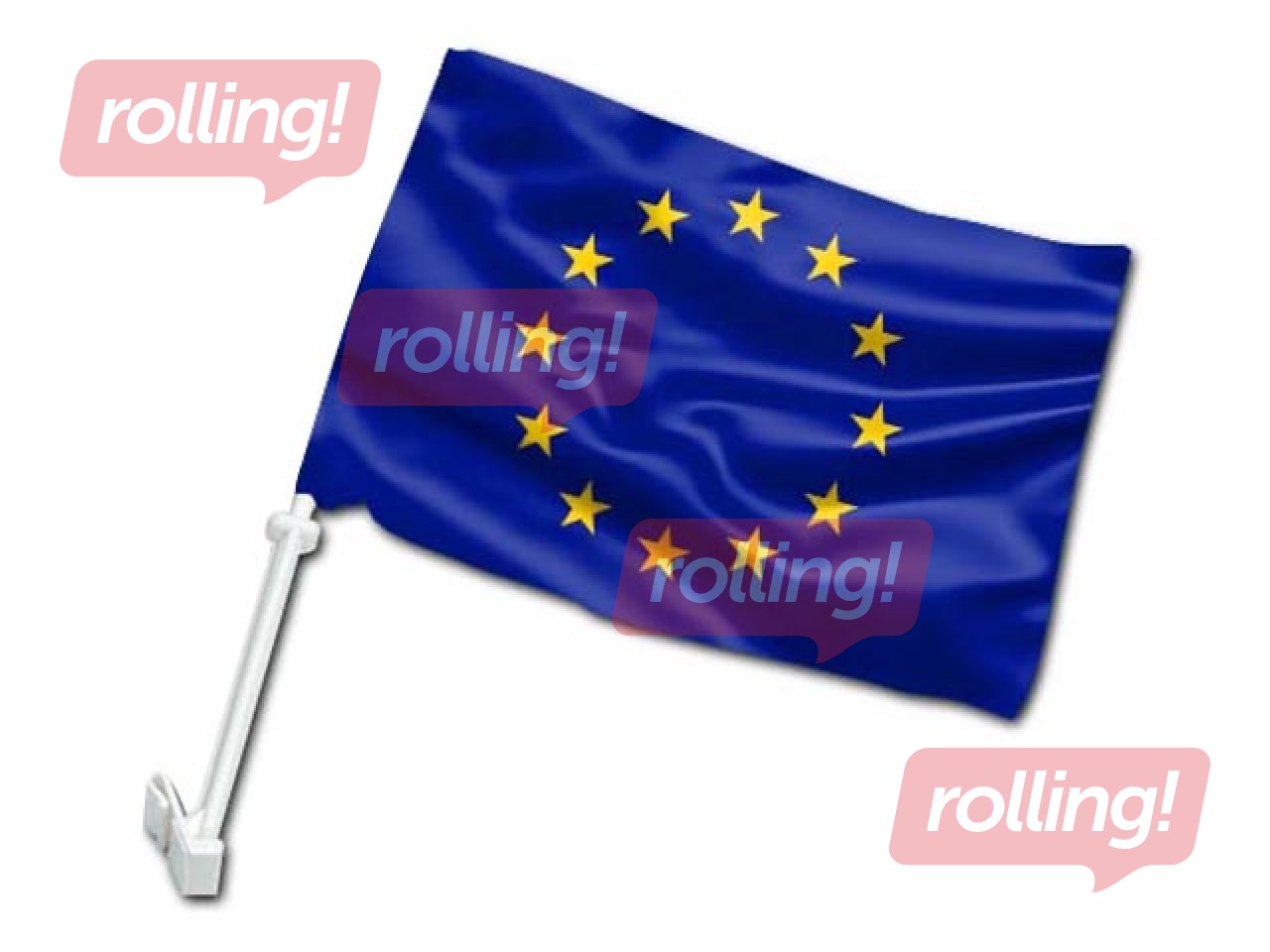 Euroopa Liidu autolipp, 30 x 40 cm