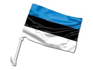 Car flag Estonia, 30x40 cm