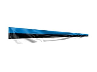 Estonian flag, pennant, 200x50cm