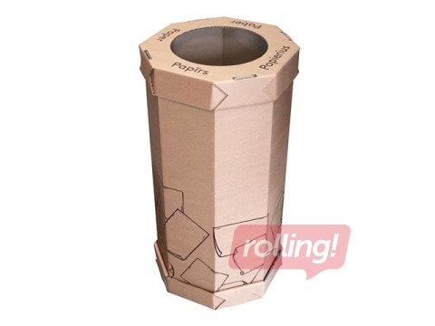 Prügikast paberi jaoks, 360 x 360 x 750 mm