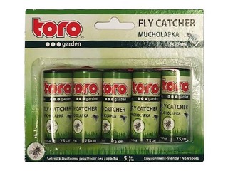 Бумага для мух 5 рулонов, 3,6х75см