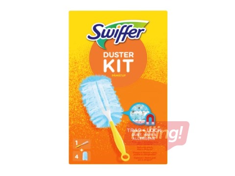 Putekļu slota Swiffer+4 rezerves