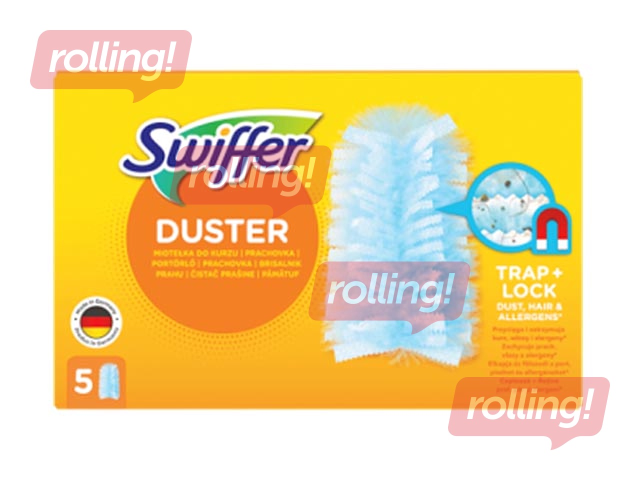 Dust cleaner spares, Swiffer, 5 pcs.