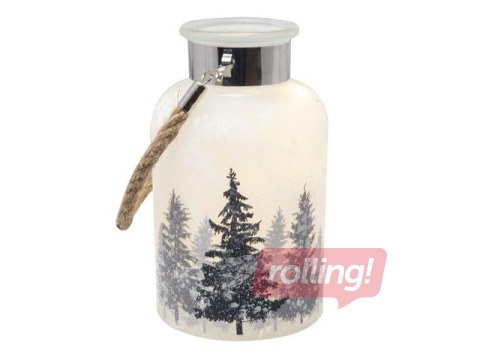 Decorative lantern with 10 LED, 18 cm